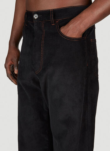 ワイドレッグコーデュロイパンツ Marni ワイドレッグコーデュロイパンツ ブラック mni0153011