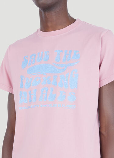 Phipps Save The Whales T-Shirt Pink phi0146007