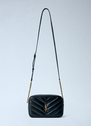 Saint Laurent Matelassé Loulou Camera Bag Black sla0265141