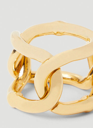 Bottega Veneta Chain Link Ring Gold bov0249118