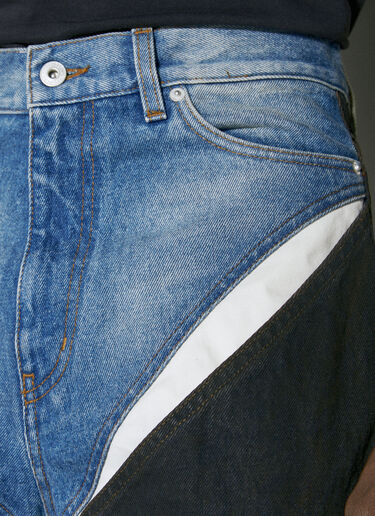 Y/PROJECT Cut Out Denim Jeans Black ypr0153013