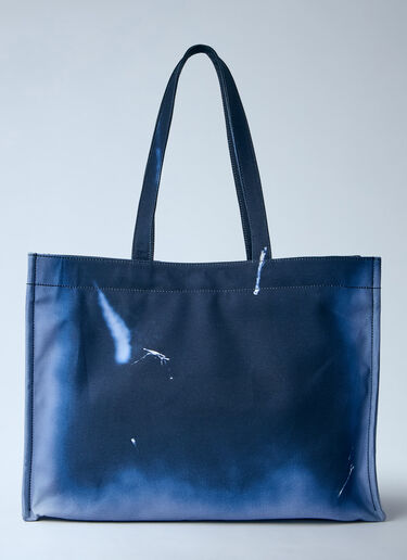 Acne Studios Trompe-L'Oeil Tote Bag Blue acn0364006
