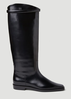 TOTEME Riding Boots Black tot0251006
