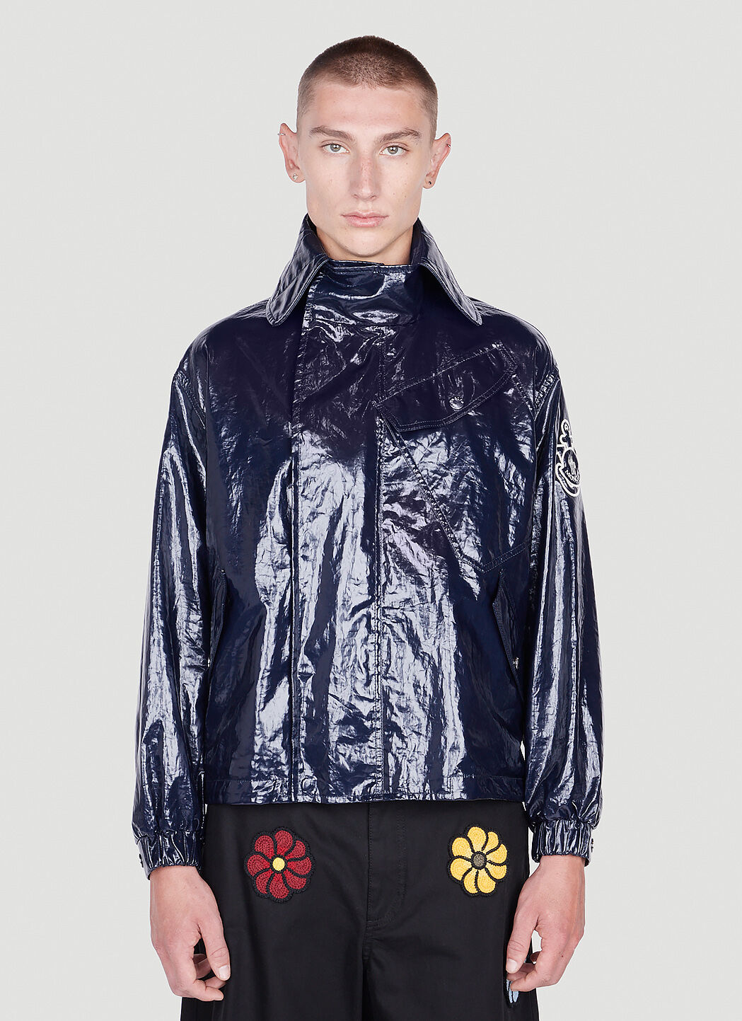 1 Moncler JW Anderson Lochnagar Jacket in Navy LN CC