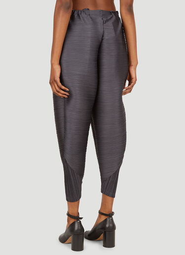 Pleats Please Issey Miyake Plissé Tapered Pants Black plp0251001