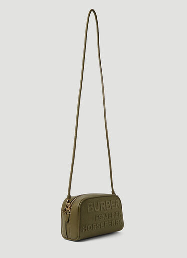 Burberry Horseferrry Half Cube Shoulder Bag Green bur0245060