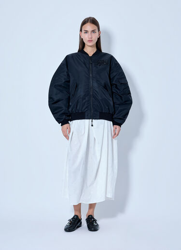 LN-CC® - Cecilie Bahnsen: Cbfeilan Technical Nylon Bomber Jacket - Black Cecilie Bahnsen Cbfeilan Technical Nylon Bomber Jacket Black cec0266013