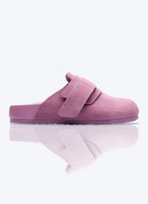 Birkenstock 1774 x Tekla Nagoya Suede Clogs Black brt0355001