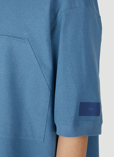 Y-3 ワークウェア Tシャツ ブルー yyy0152032