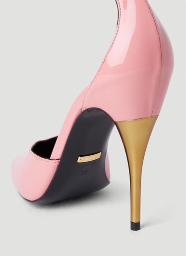 Gucci Patent High Heel Pumps Pink guc0251082