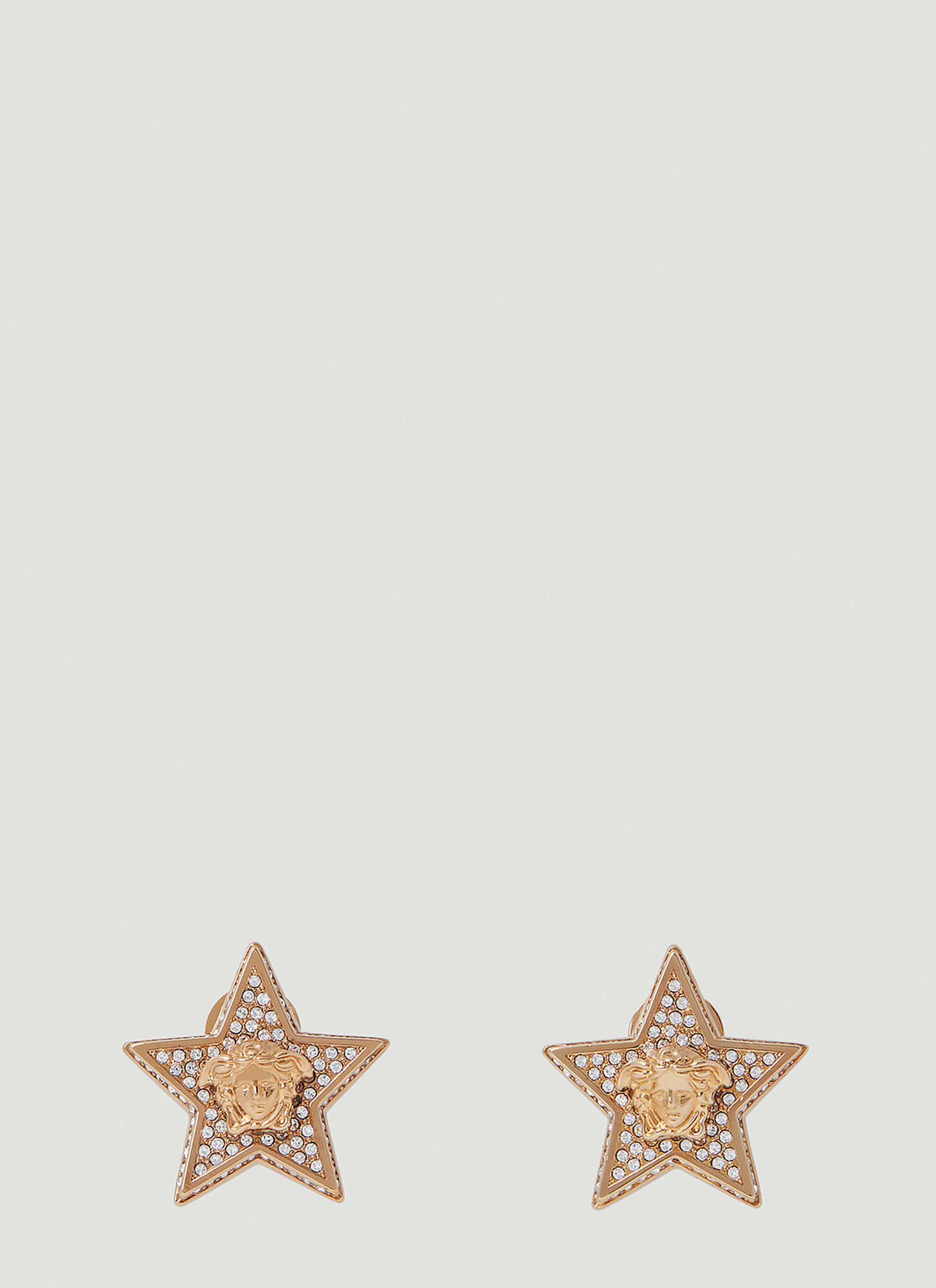 VERSACE MEDUSA STAR EARRINGS