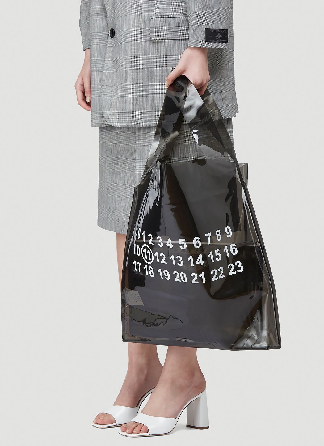 Margiela transparent bag clearance