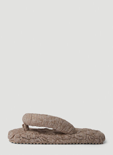 Yume Yume Suki Wool Sandals Beige yum0250001