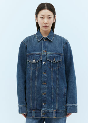 Khaite Ross Denim Jacket Blue kha0255007