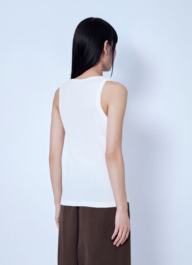 LN-CC® - Entire Studios: Ribbed-Knit Tank Top - White Entire Studios Ribbed-Knit Tank Top White ent0266021