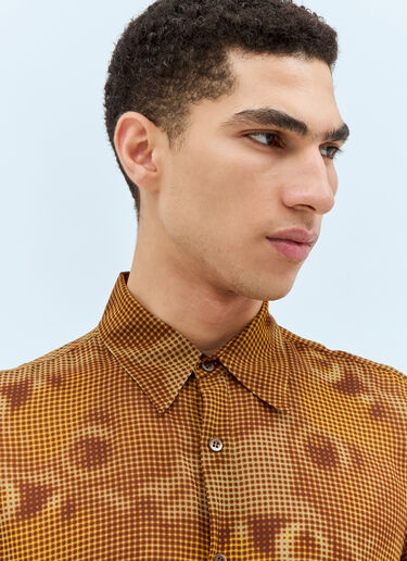 Celdon Shirt Dries Van Noten Celdon Shirt Brown dvn0158012