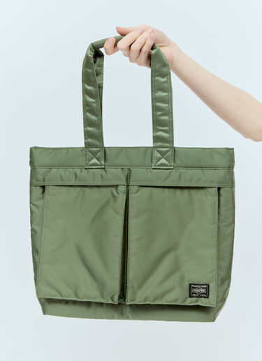 Porter-Yoshida & Co Tanker Tote Bag Green por0356005