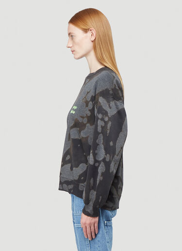 Stain Shade 10.10 Tie-Dye Russell Athletic Sweatshirt Black stn0310016