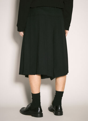 Yohji Yamamoto G-Pleats Shorts Black yoy0158002