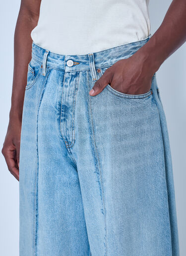 MM6 Maison Margiela 宽 腿牛仔裤 蓝色 mmm0165008
