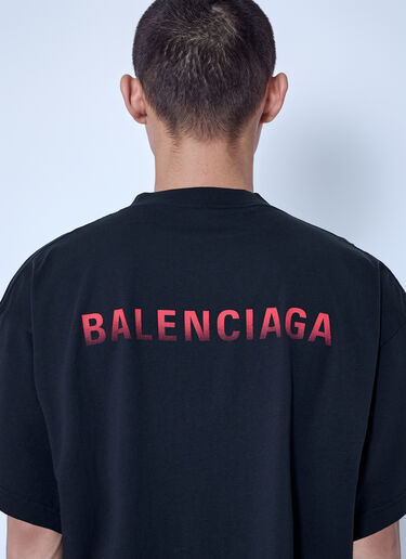 Balenciaga Oversized T-Shirt Black bal0166012