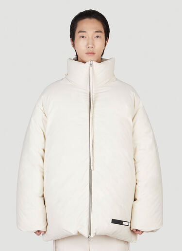 OAMC High Neck Puffer Jacket   Beige oam0150002