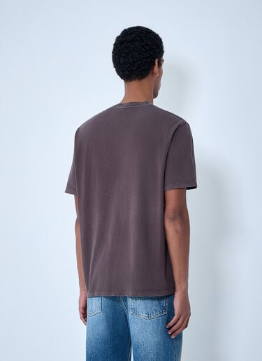Our Legacy Cotton Jersey T-Shirt Brown our0164003