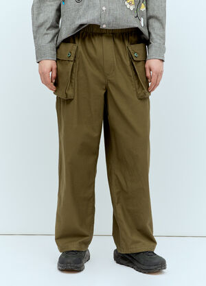 Jil Sander Military Cloth P44 Jungle Pants Black jil0153003