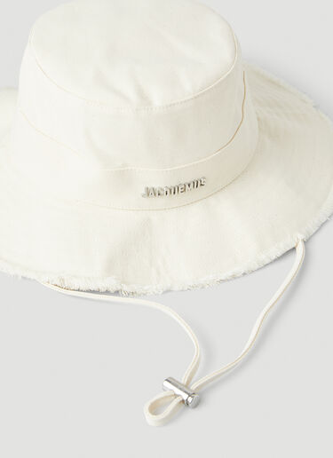 Jacquemus Le Bob Artichaut Bucket Hat Beige jac0350006