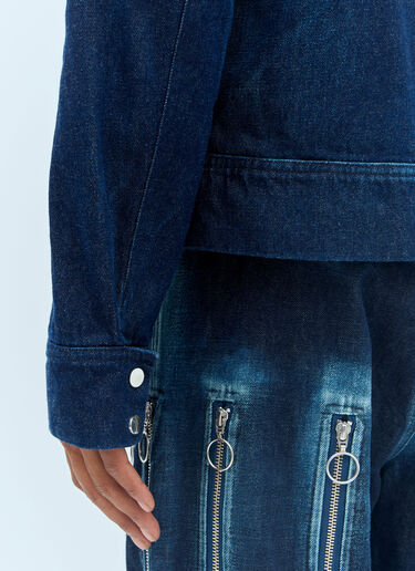 Denim Trucker Jacket Charlie Constantinou Denim Trucker Jacket Blue cco0156001