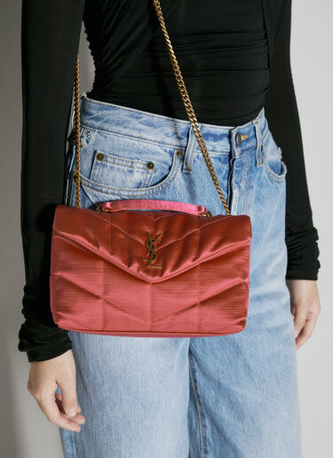 Saint Laurent Toy Puffer Shoudler Bag Pink sla0252087