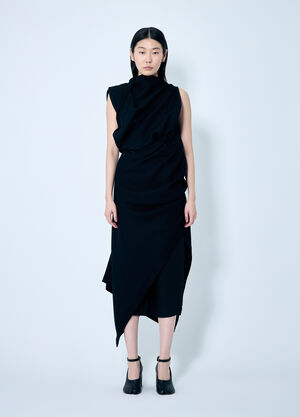 Issey Miyake Entwine Maxi Dress Grey ism0259009