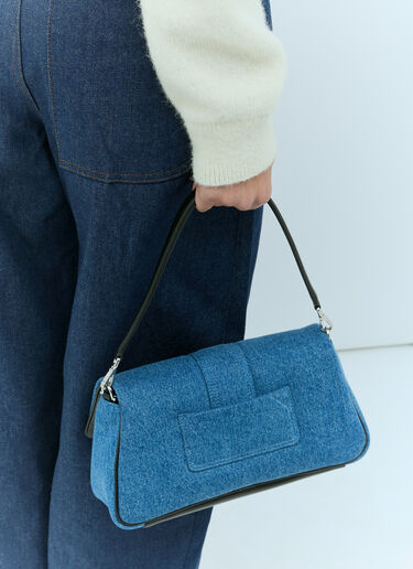 Le Bambimou Medium Shoulder Bag Jacquemus Le Bambimou Medium Shoulder Bag Blue jac0256073