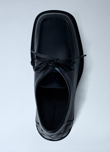 Bottega Veneta Ben Lace-Up Shoes Black bov0162008
