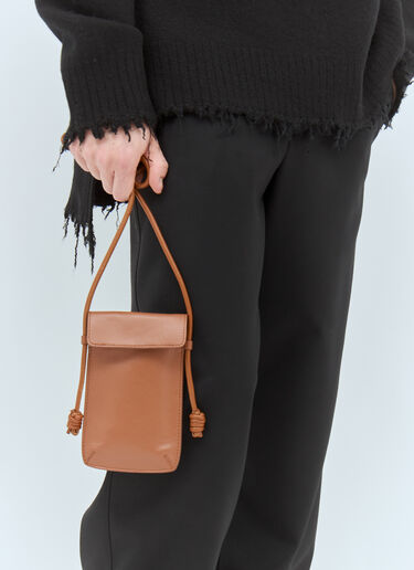 Dries Van Noten 皮革手机套 米色 dvn0158040