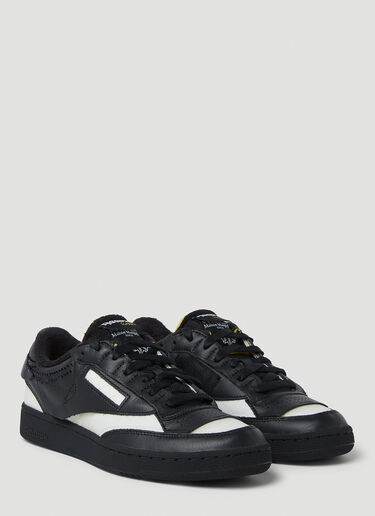 Maison Margiela x Reebok Club C Memory of Shoes Sneakers Black rmm0349002