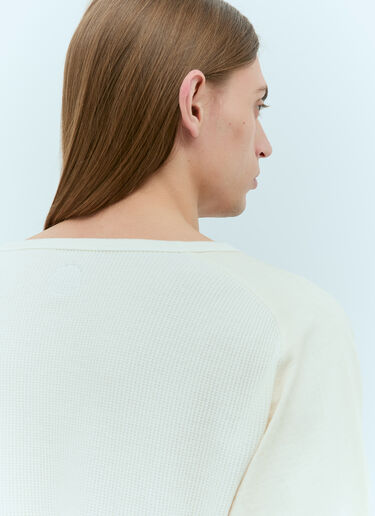 CIRCLE HERITAGE Thermal Long-Sleeve T-Shirt Off white che0155001