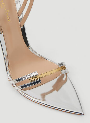 Strappy High Heeled Sandals Gianvito Rossi Strappy High Heeled Sandals Silver gia0251002