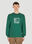 Rassvet 빅 로고 롱 슬리브 T-셔츠 Brown rsv0148046