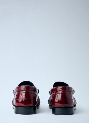 Le Loafer Supple Loafers Saint Laurent Le Loafer Supple Loafers Burgundy sla0262025