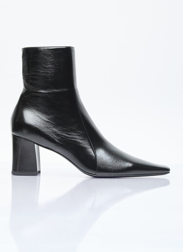 Rainer Zipped Boots Saint Laurent Rainer Zipped Boots Black sla0156021