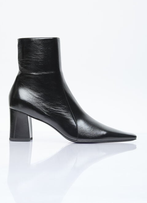 Saint Laurent Rainer Zipped Boots Black sla0156007