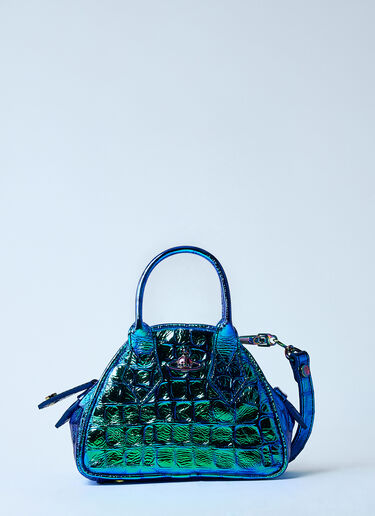 Vivienne Westwood ミニ ヤスミン ハンドバッグ ブルー vvw0260020
