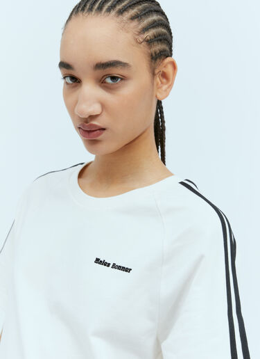 ロゴアップリケTシャツ adidas by Wales Bonner ロゴアップリケTシャツ ホワイト awb0354003