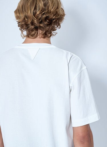 LN-CC® - Bottega Veneta: Light Cotton T-Shirt - White Bottega Veneta Light Cotton T-Shirt White bov0164010