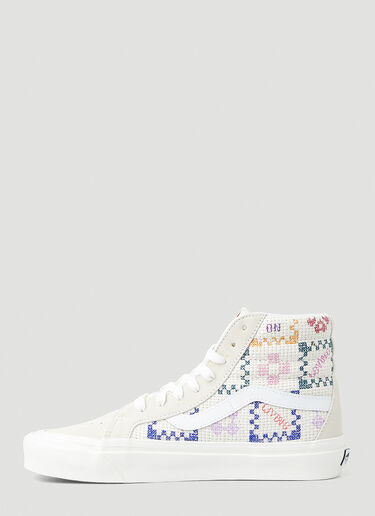 Vans SK8 Hi 38 DX Stitched Together Sneakers White van0250002