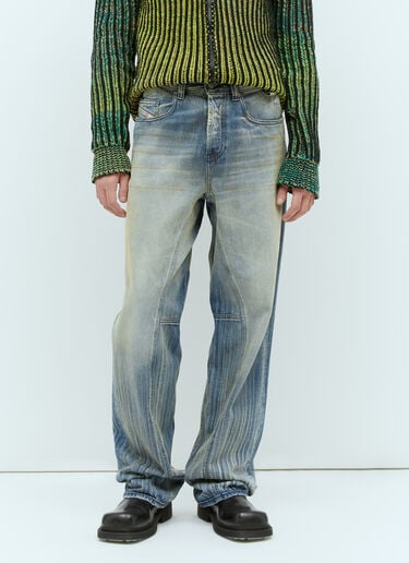 2001 D-Macro-U Distressed Jeans Diesel 2001 D-Macro-U Distressed Jeans Blue dsl0157026