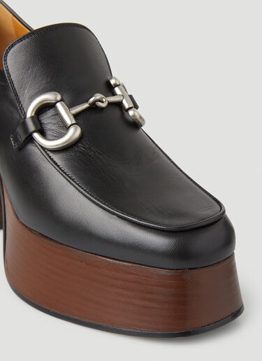 Gucci Horsebit Platform Loafers Black guc0251076