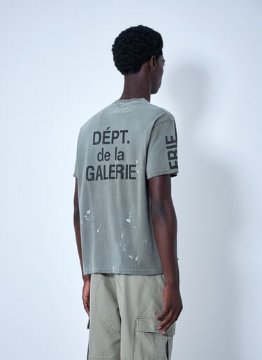 Gallery Dept. Distressed T-Shirt Grey gdp0163003