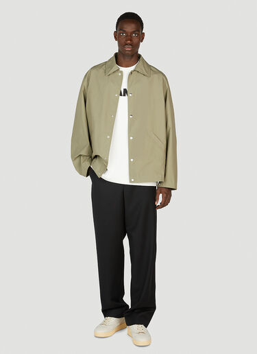Logo Jacket Jil Sander Logo Jacket Khaki jil0151035